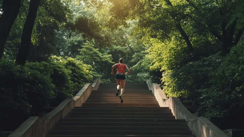 Les escaliers pour perdre du ventre : 10 exercices cibles et efficaces